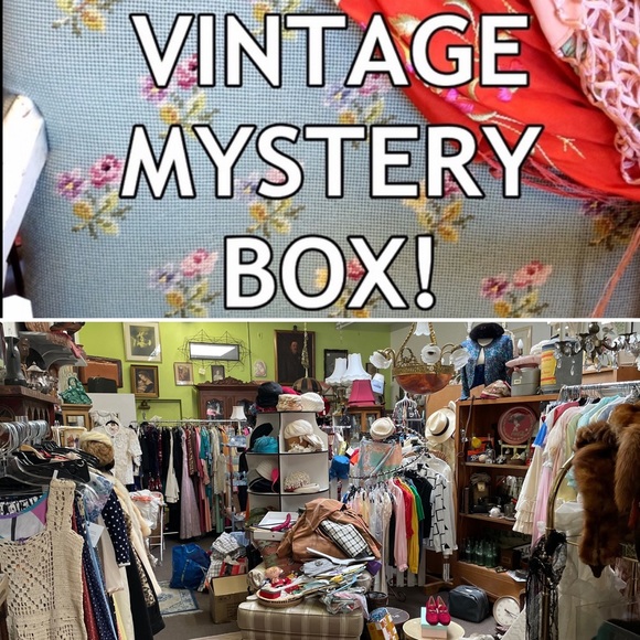 5lb Surprise Vintage GLAMOUR Box - Bday?! - Picture 2 of 15